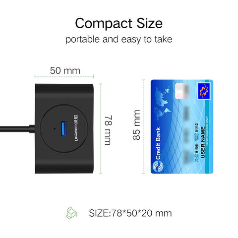 4 Port USB Splitter Hubs